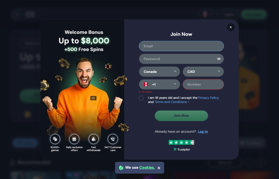 LuckyWins! Casino