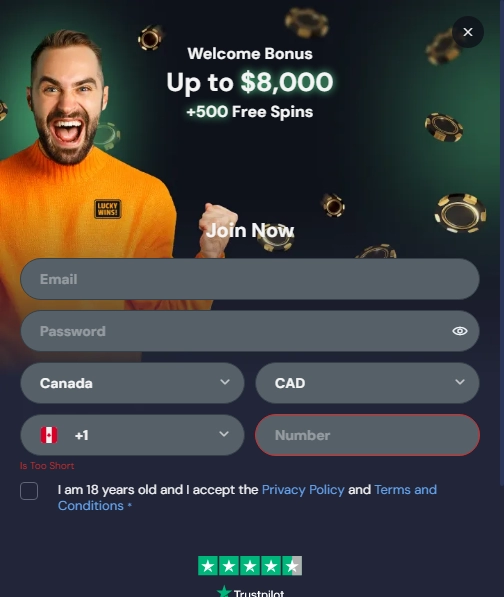 LuckyWins! Casino